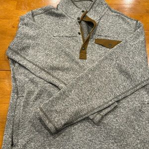 Men’s Eddie Bauer gray fleece size XL